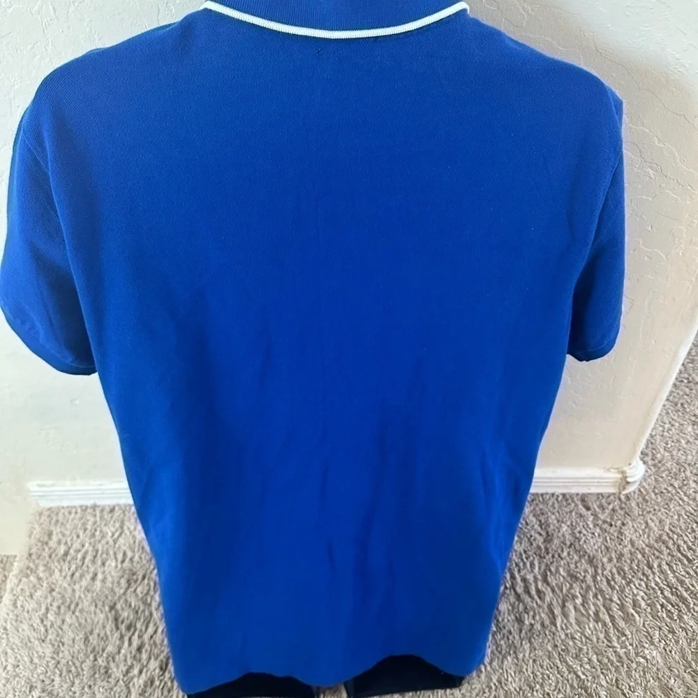 Polo Ralph Lauren Men's XL  Blue Custom Fit Embroidered Short Sleeve Golf Polo